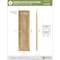 Ekena Millwork Americraft 2 Equal Raised Panel Exterior Real Wood Shutters, RW101RP18X53SBH, PR RW101RP18X53SBH - alternate 4